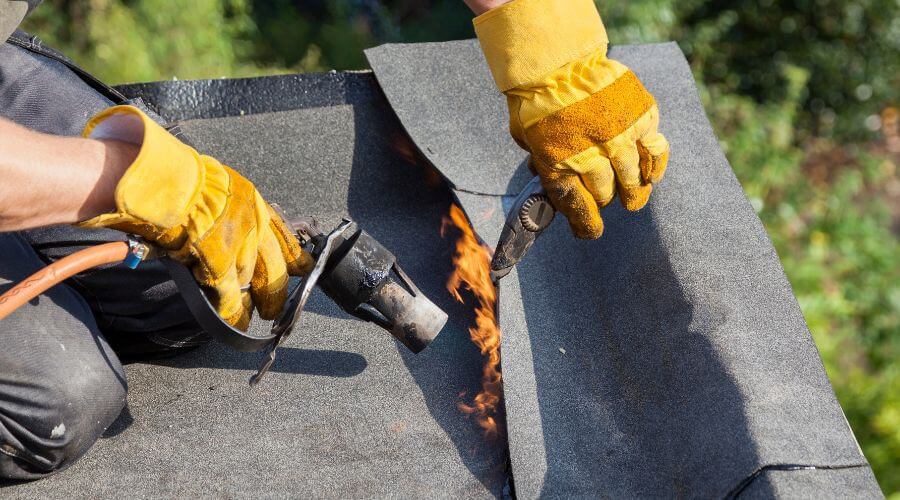 Professional flood damage restoration services in Achille, OK